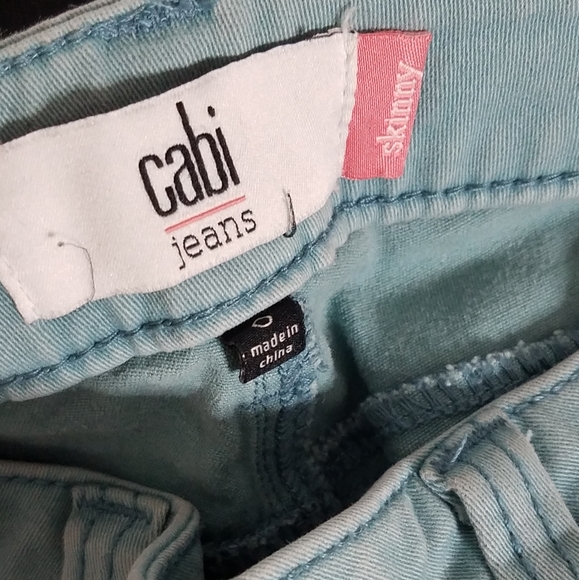 Cabi Tidal Skinny Jeans Size 0 - Picture 6 of 7